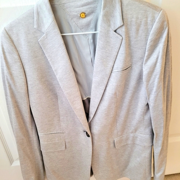 Massimo Dutti light grey jacket - Picture 1 of 5